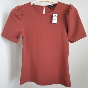 NWT Express puff sleeve shirt